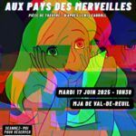Le Conservatoire intercommunal de musique, de danse et de théâtre de Val-de-Reuil présente : Alice aux Pays des Merveilles, la pièce de théâtre du groupe ados de Audrey Evalaum,d'après Lewis Carroll, à la MJA de Val-de-Reuil le mardi 17 juin 2025 à 18h30.