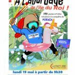 A L'abordage de l'île du Roi, lundi 19 mai à partir de 9h30. Cortège artistique sonore et poétique de l'Atelier 110 à l'île du Roi avec les élèves des écoles Pivollet maternelle, Louise Michel maternelle, Dominos , Victor Hugo, Léon Blum maternelle.