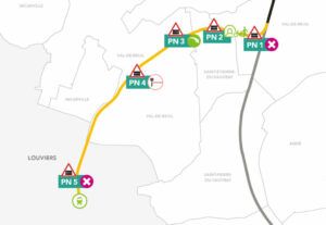 Ligne Rouen Louviers projet 2