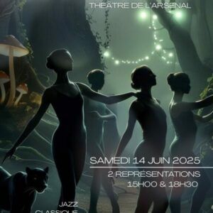Spectacle de danse du Conservatoire de Musique, Danse et Théâtre de Val-de-Reuil, Léry, Poses, samedi 14 juin 2025 de 15h à 20h au théâtre de l'Arsenal.