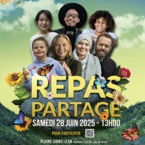 Le Collectif Vivre Ensemble organise son 18ème repas partage samedi 28 juin de 13h à 17h à la Plaine Saint-Jean (100 Rue Grande, 27100 Val-de-Reuil).