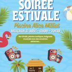 La piscine municipale Alice Milliat de Val-de-Reuil organise sa deuxième soirée estivale, le mercredi 27 août 2025. À partir de 17h et jusqu'à 20h30.