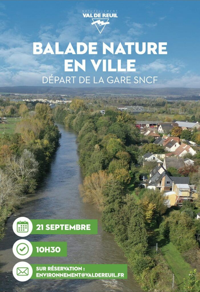 Dimanche 21 septembre à 10h30, la Ville de Val-de-Reuil vous propose une balade nature en compagnie de Quentin, de l’association Les Petits Pas