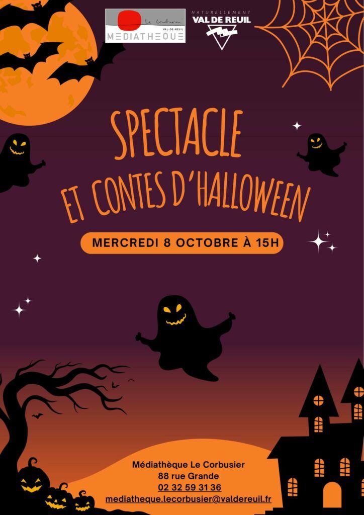 Rendez-vous mercredi 8 octobre à 15h à la médiathèque Le Corbusier pour un spectacle de contes animé par les bibliothécaires ! Une expérience à vivre en famille, pour petits et grands.