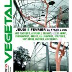 La laverie organise une Exposition unique et éphémère des créations autour du Végétal « interprété en arts visuels », jeudi 5 février 2026 de 17h30 à 20h au niveau de la Gare SNCF.