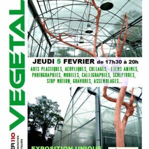 La laverie organise une Exposition unique et éphémère des créations autour du Végétal « interprété en arts visuels », jeudi 5 février 2026 de 17h30 à 20h au niveau de la Gare SNCF.