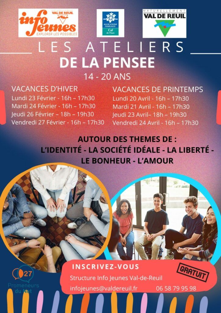 Nous vous proposons un instant privilégié pour philosopher ensemble.