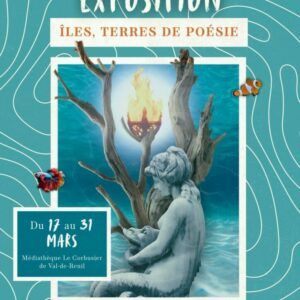 À l'occasion du Printemps des Poètes, la médiathèque Le Corbusier de Val-de-Reuil en lien avec La Factorie, maison de de poésie, vous propose une exposition du 17 au 31 Mars autour de la thématique "Iles, terres de poésie" et des poèmes issus du concours "48h pour écrire".