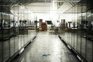 Des vitrines modernes pour accueillir les produits frais et surgelés