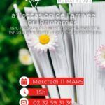 À l'occasion de l'arrivée du Printemps, la médiathèque le Corbusier vous propose de venir écouter le "Petit roi des fleurs" sous la forme d'un Raconte-tapis, le mercredi 11 Mars à 15h, puis à 15h30, de participer à l'atelier créatif "Coccinelle se régale".