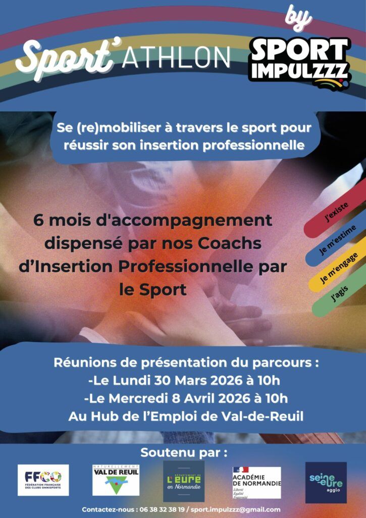 Sport Impulzzz lance le Sport’athlon à partir du 14 Avril, un accompagnement de 6 mois pour vous aider à avancer concrètement à travers le sport.