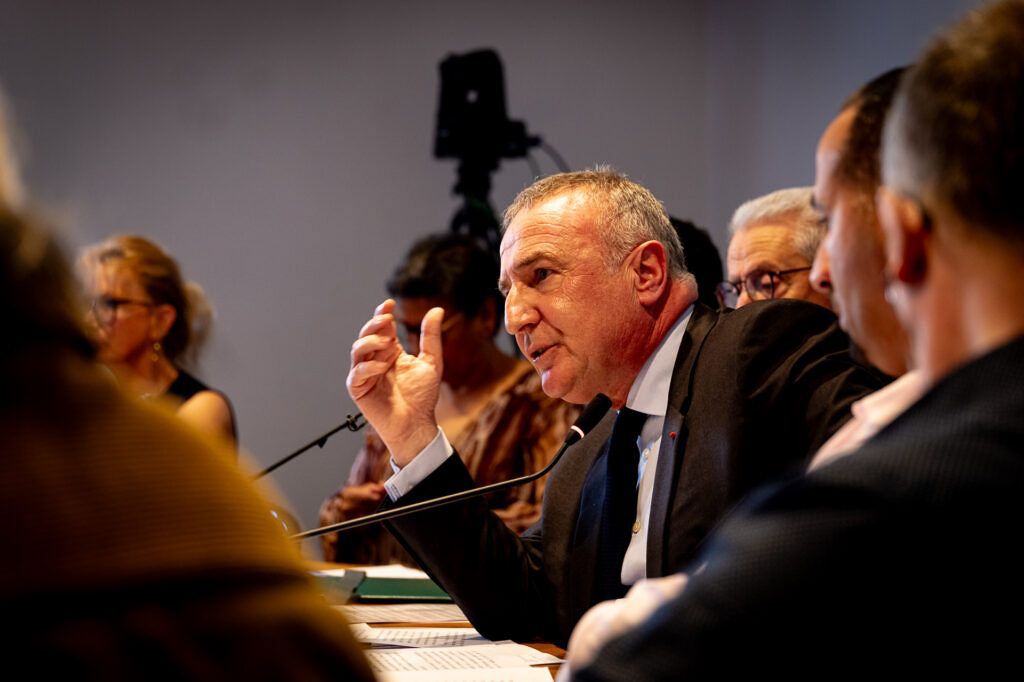 Discours de Marc-Antoine Jamet après avoir été réélu maire