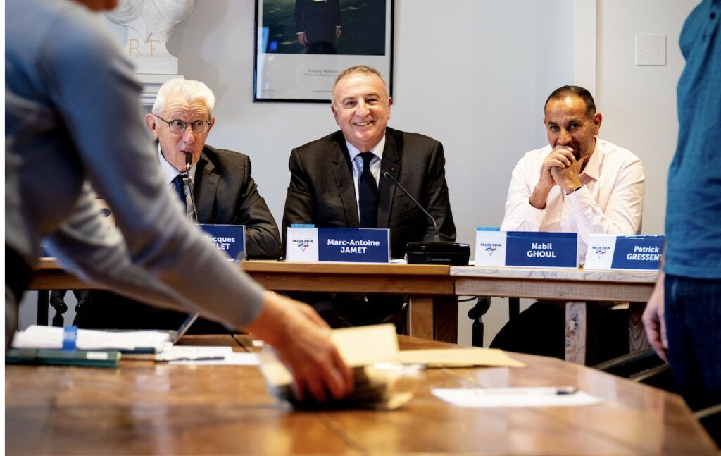 Marc-Antoine Jamet présente les 25 priorités pour les 100 premiers jours