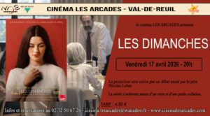 Vendredi 17 avril 2026 à 20h, Le Cinéma Les Arcades de Val-de-Reuil et le diocèse d'Évreux organisent une soirée autour du documentaire " Les dimanches ", réalisé par Alauda Ruiz de Azúa.