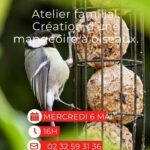 Mercredi 6 Mai à 16h, la médiathèque Le Corbusier de Val-de-Reuil vous propose un atelier familial.