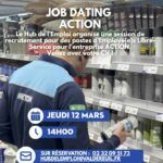 Le Hub de l’Emploi de Val-de-Reuil organise une action de recrutement pour des postes d’Employé(e)s Libre-Service, jeudi 12 mars, de 14h à 16h, au Hub de l'emploi.