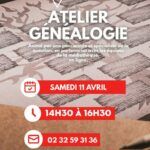 Samedi 11 Avril, à 14h30, venez participer à l'atelier généalogie de la médiathèque Le Corbusier.
