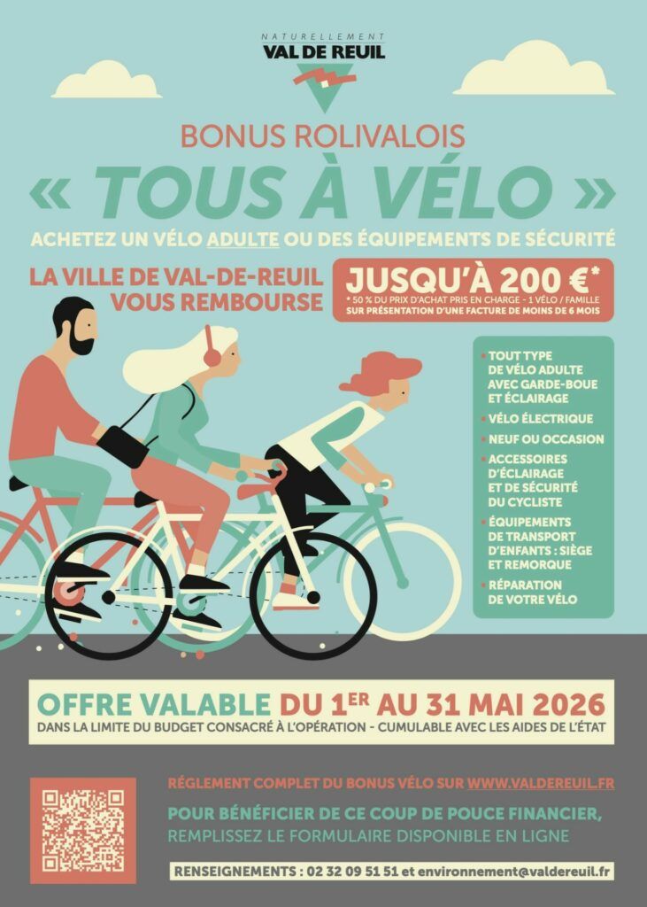 Bonus tous à vélo mai 2026