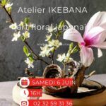 Samedi 6 Juin à 16h, la médiathèque Le Corbusier vous propose un atelier IKEBANA, art floral japonais.