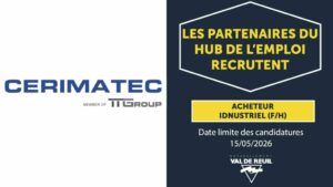 L'entreprise Cerimatec recherche un(e) acheteur(se) industriel(le). Offre valable jusqu'au 15/05/2026.