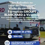 Visite du centre de Formation du GROUPE BLANCHARD à Vironvay le 28 Avril 2026 de 10h à 12h00