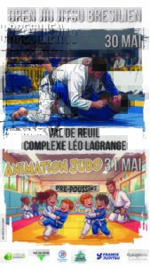 Le Judo des 2 Rives, en partenariat avec France Judo et le comité de l’Eure, transforme Val-de-Reuil en place forte des arts martiaux les 30 et 31 mai prochains. Entre l’élite nationale du Jiu-Jitsu Brésilien et les premiers pas des jeunes espoirs départementaux, le spectacle s’annonce total et accessible à tous.