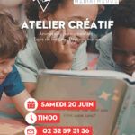 Samedi 20 Juin à 11h, parents et enfants sont invités à participer à l'animation : Tapis de lecture "Paysages marins".