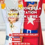 À l'occasion de la manifestation "Partir en Livre", la médiathèque Le Corbusier de Val-de-Reuil sort les transats et vous propose de venir écouter les histoires de super-héros en sirotant un petit jus de fruits.