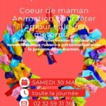 Dimanche 31 mai, c'est la Fête des Mamans, à cette occasion la médiathèque vous propose toute la journée du samedi 30 mai, de venir confectionner collectivement un coeur, en nouant de jolis rubans avec le prénom de votre maman.