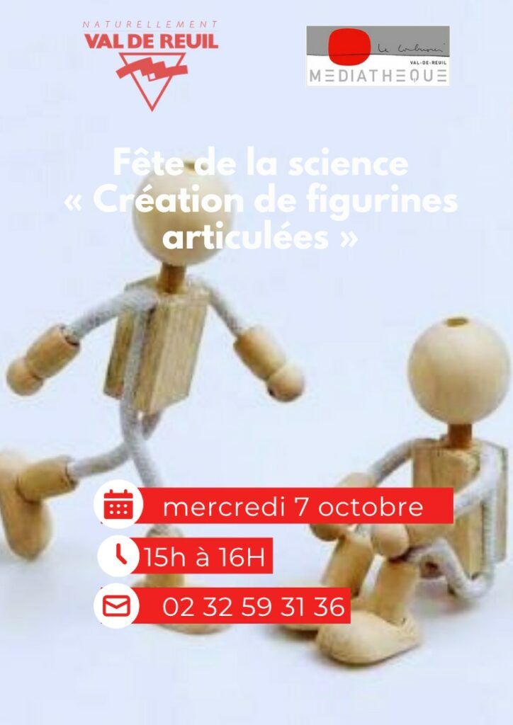 Alliez loisir créatif et découverte scientifique ! Lors de cet atelier, les enfants fabriquent leur propre figurine articulée tout en explorant la mécanique du mouvement, l'anatomie et l'ingénierie des structures. Une approche ludique pour comprendre comment tout s'articule !