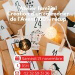 Atelier familial 100% récup. Calendrier de l'Avent