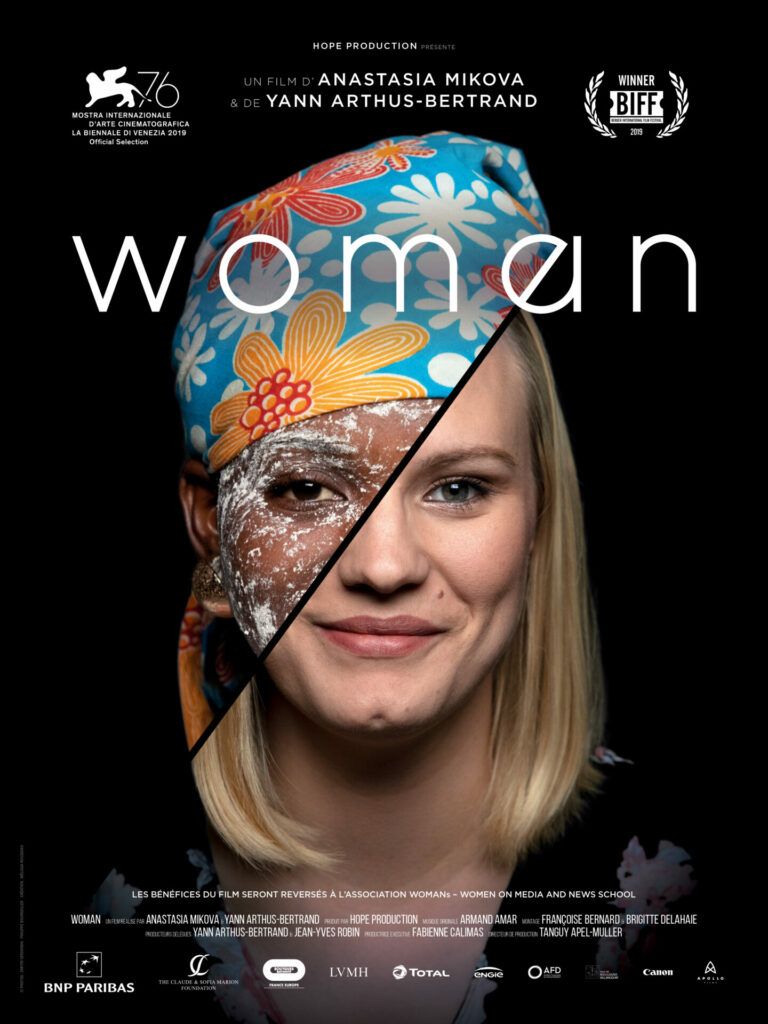 "WOMAN", Anastasia Mikova et Yann Arthus-Bertrand, 24 novembre au théâtre de l'Arsenal à 20h.