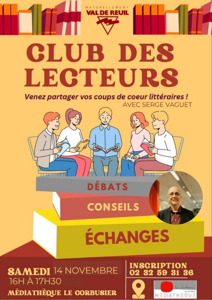 Club des lecteurs spécial : Rencontre avec l'auteur Serge Vaguet !